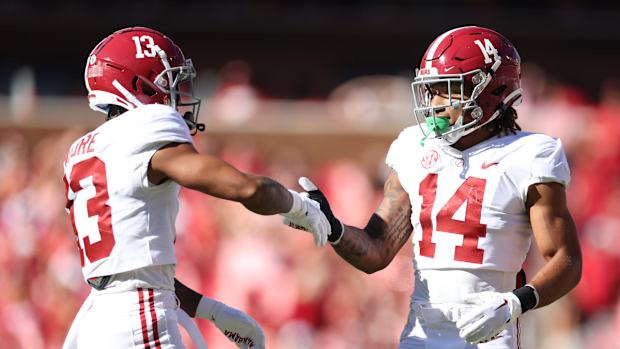 Malachi Moore and Brian Branch